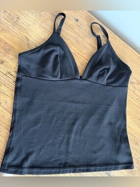Aritzia Black Golden Tank Top Cami